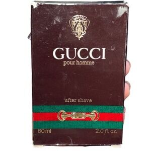 82-90 Gucci Pour Homme After Shave 2.0 fl oz 60ml Vintage‎ 2nd Serie After Shave